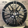 Set da 4 Cerchi in lega Msw72 per Citroen C4 Aircross C-Crosser