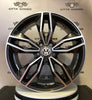 Set da 4 Cerchi in lega Msw71 per Volkswagen Polo T-Cross Fox New Beetle Vento Golf IV