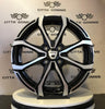 Set da 4 Cerchi in lega MswX4 per Dacia Dokker Lodgy Logan Sandero Stepway