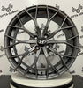 Set da 4 Cerchi in lega Power per Hyundai i10 i20 Accent Atos Getz
