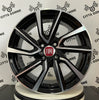 Set da 4 Cerchi in lega AC518 per Fiat Panda 500 Fiorino Idea Bravo Stilo