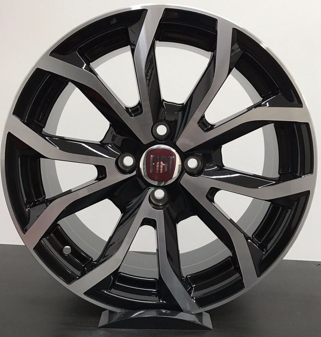Set of 4 S1 alloy wheels for Fiat Grande Punto Evo