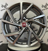 Set da 4 Cerchi in lega Kassel per Fiat Tipo Doblo 500L Trekking