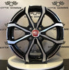 Set da 4 Cerchi in lega MswX4 per Fiat Grande Punto e Punto Evo Abarth