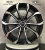 Set 4 Cerchi in lega Msw48 per Ford C-Max S-Max Focus Kuga Mondeo Puma Galaxy Edge