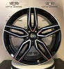 Set 4 Cerchi in lega Fasten per Hyundai iX20 iX35 i30 i40 Kona Ioniq Tucson Nexo Santa Fe Trajet Sonata