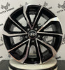 Set 4 Cerchi in lega Msw42 per Hyundai iX20 iX35 i30 i40 Kona Ioniq Tucson Nexo Santa Fe Trajet Sonata