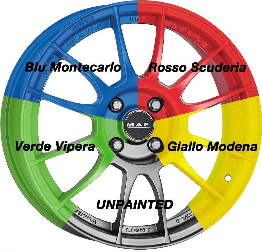 Set da 4 Cerchi in lega XLR per Lancia Ypsilon Musa Delta Y