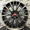 Set 4 Cerchi in lega Kent per Jaguar E-Pace F-Pace I-Pace S-Type X-Type XE XJ XF Sportbrake