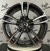 Set 4 Cerchi in lega Msw73 per Mercedes Classe A B C E CLA GLA GLB VITO GLK GLE GLC