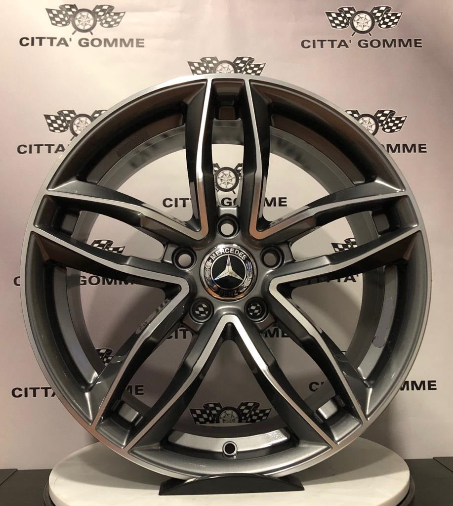 Set da 4 Cerchi in lega AF16 per Mercedes Classe A B C E CLA GLA GLB VITO GLK GLE GLC