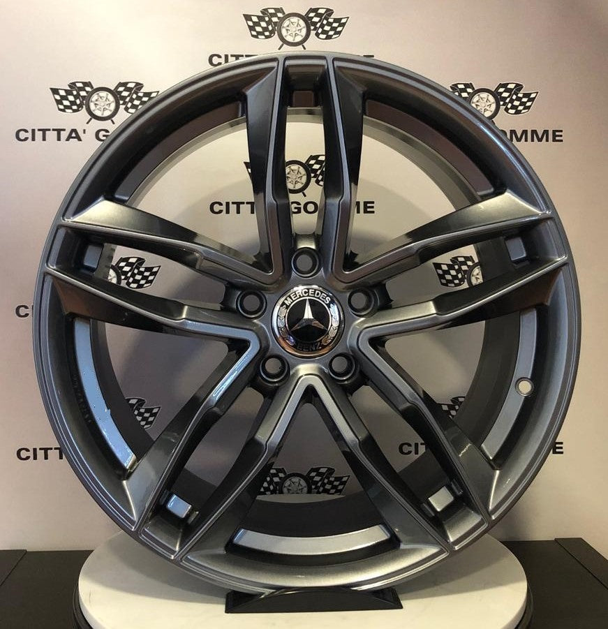 Set da 4 Cerchi in lega AF16 per Mercedes Classe A B C E CLA GLA GLB VITO GLK GLE GLC