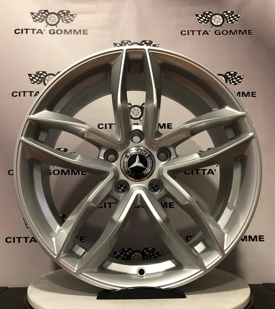 Set da 4 Cerchi in lega AF16 per Mercedes Classe A B C E CLA GLA GLB VITO GLK GLE GLC