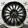 Set da 4 Cerchi in lega Komet per Mercedes Classe C E CLS GLS GLK GLE GLC S M ML SL in Doppia Misura