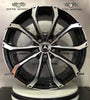 Set 4 Cerchi in lega Msw48 per Mercedes Classe C E M ML SL GLC GLK SLK CLS GLE IN DOPPIA MISURA