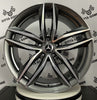 Set 4 Cerchi in lega Vulcano per Mercedes Classe A B C E CLA GLA GLB VITO GLK GLE GLC