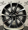 Set da 4 Cerchi in lega AC518 per Nissan Almera Micra Note Pixo 100 NX