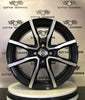Set di 4 Cerchi in lega Milano per Nissan Almera Micra Note Pixo 100 NX