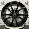 Set 4 Cerchi in lega Msw48 per Nissan Juke Quashqai x-Trail Pulsar Leaf e-NV200