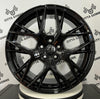 Set 4 Cerchi in lega Lunica per Peugeot 3008 308 407 5008 508 607 GT Line