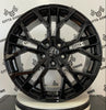 Set da 4 Cerchi in lega Matisse per Peugeot 3008 308 407 5008 508 607 GT Line