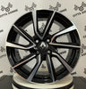Set da 4 Cerchi in lega AC518 per Renault Clio Captur Modus Megane Twingo Zoe
