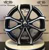 Set da 4 Cerchi in lega MswX4 per Renault Clio Captur Modus Megane Twingo Zoe