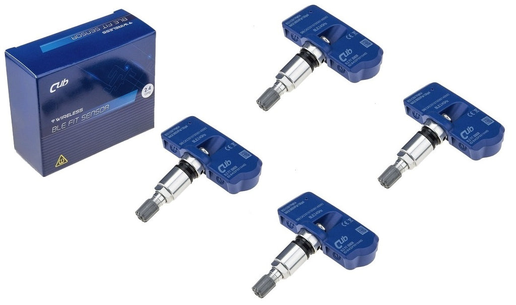 Set di 4 Sensori bluetooth di pressione pneumatici TPMS per tutti i modelli di TESLA
