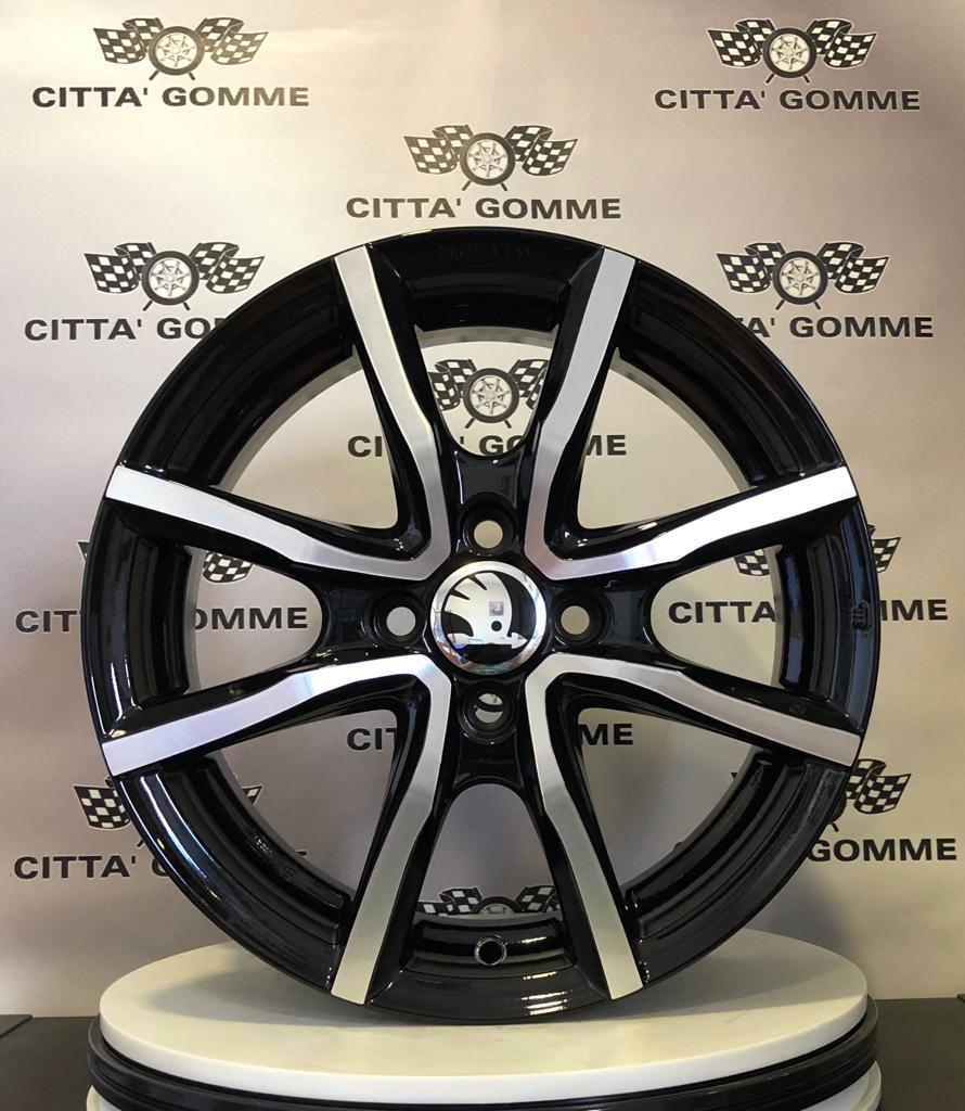 Set di 4 Cerchi in lega Milano per Skoda Citigo