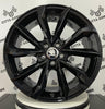Set 4 Cerchi in lega Msw42 per Skoda Karoq Kodiaq Octavia Superb Yeti Enyaq