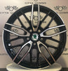 Set da 4 Cerchi in lega Msw72 per Skoda Fabia Scala Praktik Rapid Spaceback