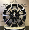 Set da 4 Cerchi in lega Msw79 per Skoda Fabia Scala Praktik Rapid Spaceback