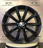 Set da 4 Cerchi in lega Wolf per Skoda Fabia Kamiq Scala Praktik Rapid Spaceback Roomster Scout