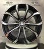 Set 4 Cerchi in lega Msw48 per Suzuki Gran Vitara Kizashi S-Cross SX4 Across Swace