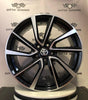 Set da 4 Cerchi in lega AC518 per Toyota Auris Avensis C-hr Corolla Prius Rav4 Verso Camry Mirai