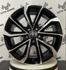 Set 4 Cerchi in lega Msw42 per Toyota Auris Avensis C-hr Corolla Prius Rav4 Verso Camry Mirai