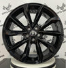 Set 4 Cerchi in lega Msw42 per Toyota Auris Avensis C-hr Corolla Prius Rav4 Verso Camry Mirai