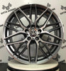 Set da 4 Cerchi in lega AF19 per Volkswagen Golf 5 6 7 8 T-Roc Tiguan Eos Touran Caddy Jetta Beetle Sharan ID3 ID4 ID6