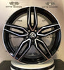 Set 4 Cerchi in lega Fasten per Volkswagen Golf 5 6 7 8 T-Roc Tiguan Eos Touran Caddy Jetta Beetle Sharan ID3 ID4 ID6
