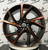 Set 4 Cerchi in lega Kassel per Volkswagen Golf 5 6 7 8 T-Roc Tiguan Eos Touran Caddy Jetta Beetle Sharan ID3 ID4 ID6