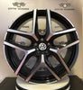 Set da 4 Cerchi in lega Msw40 per Volkswagen Amarok Crafter Caravelle Multivan Transporter Kombi California T5 T6 T7