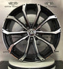 Set da 4 Cerchi in lega Msw48 per Volkswagen Golf 5 6 7 8 T-Roc Tiguan Eos Touran Caddy Jetta Beetle Sharan ID3 ID4 ID6