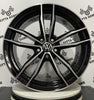 Set da 4 Cerchi in lega Swan per Volkswagen Golf 5 6 7 8 T-Roc Tiguan Eos Touran Caddy Jetta Beetle Sharan ID3 ID4 ID6