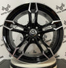 Set da 4 Cerchi in lega Dea per Volkswagen Golf 5 6 7 8 T-Roc Tiguan Eos Touran Caddy Jetta Beetle Sharan ID3 ID4 ID6